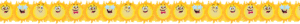 "Colorful sun emoji theme" - Classroom Sticker Border