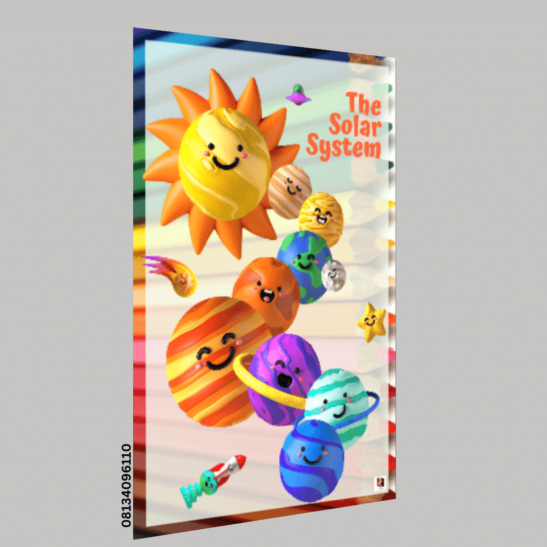 "The solar system"- -Classroom Instructional Posters