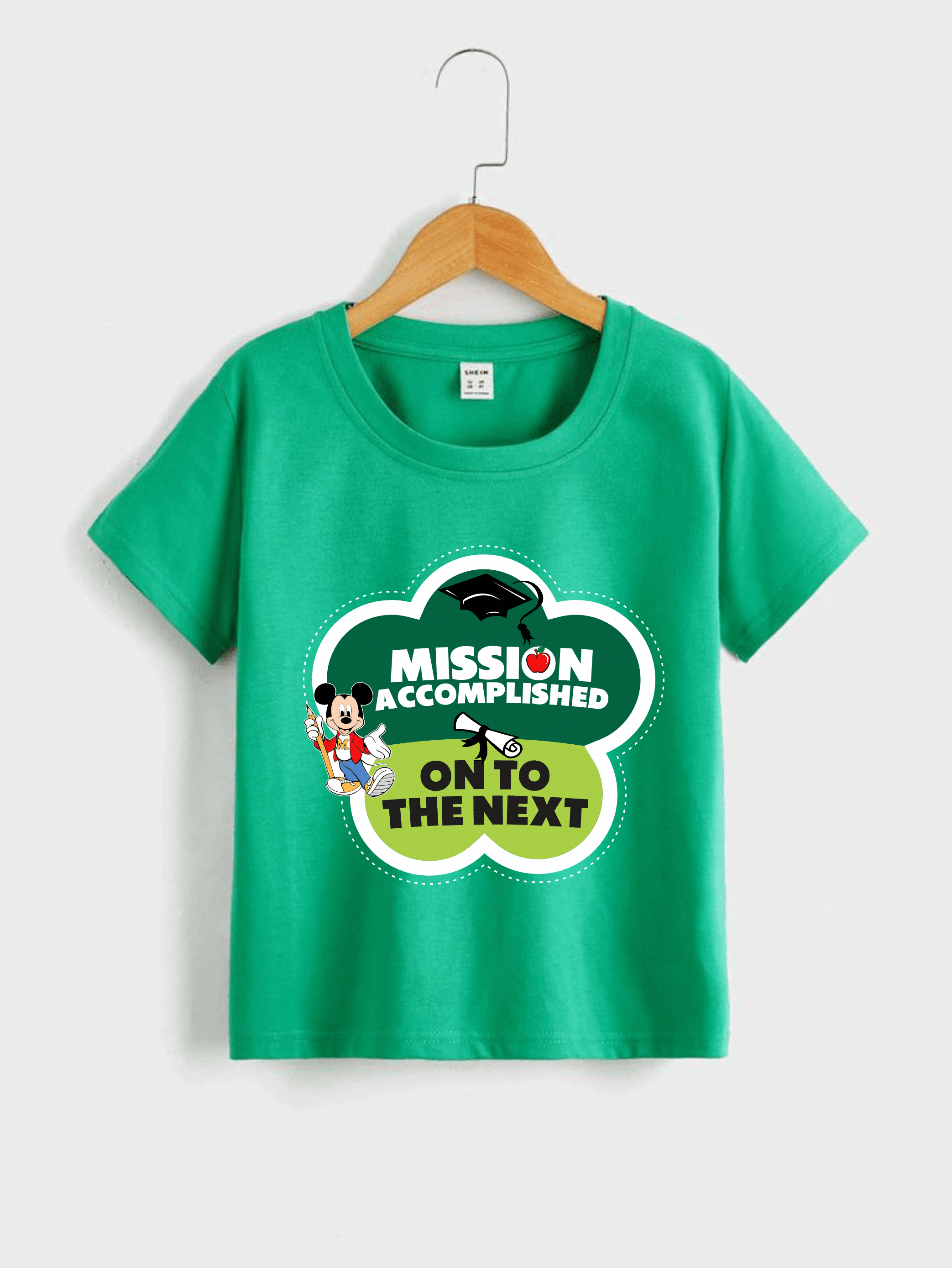 "Mission accomplished up to next" - T-SHIRT