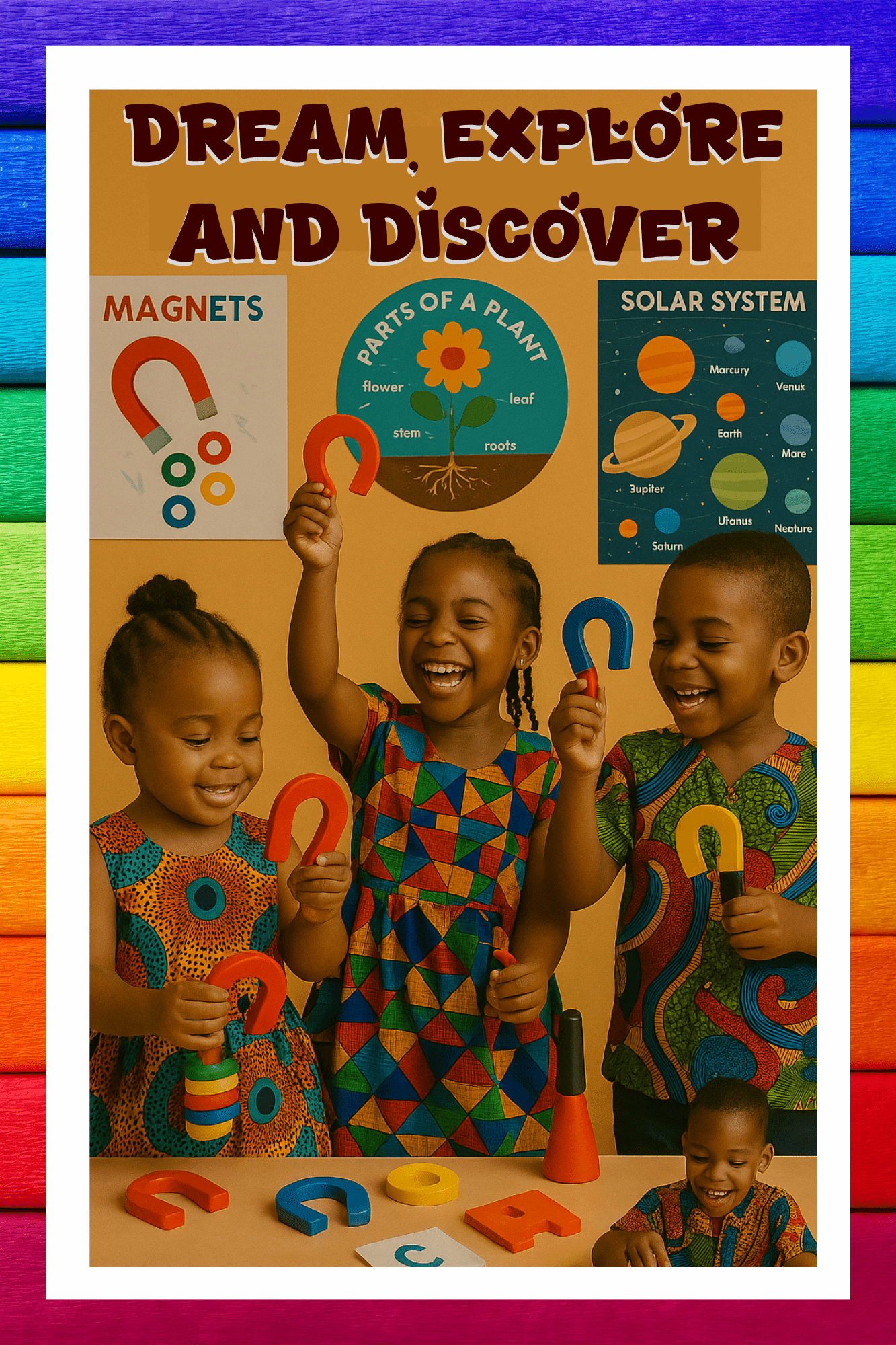 Dream, Explore and discover- A.I Motivational Posters