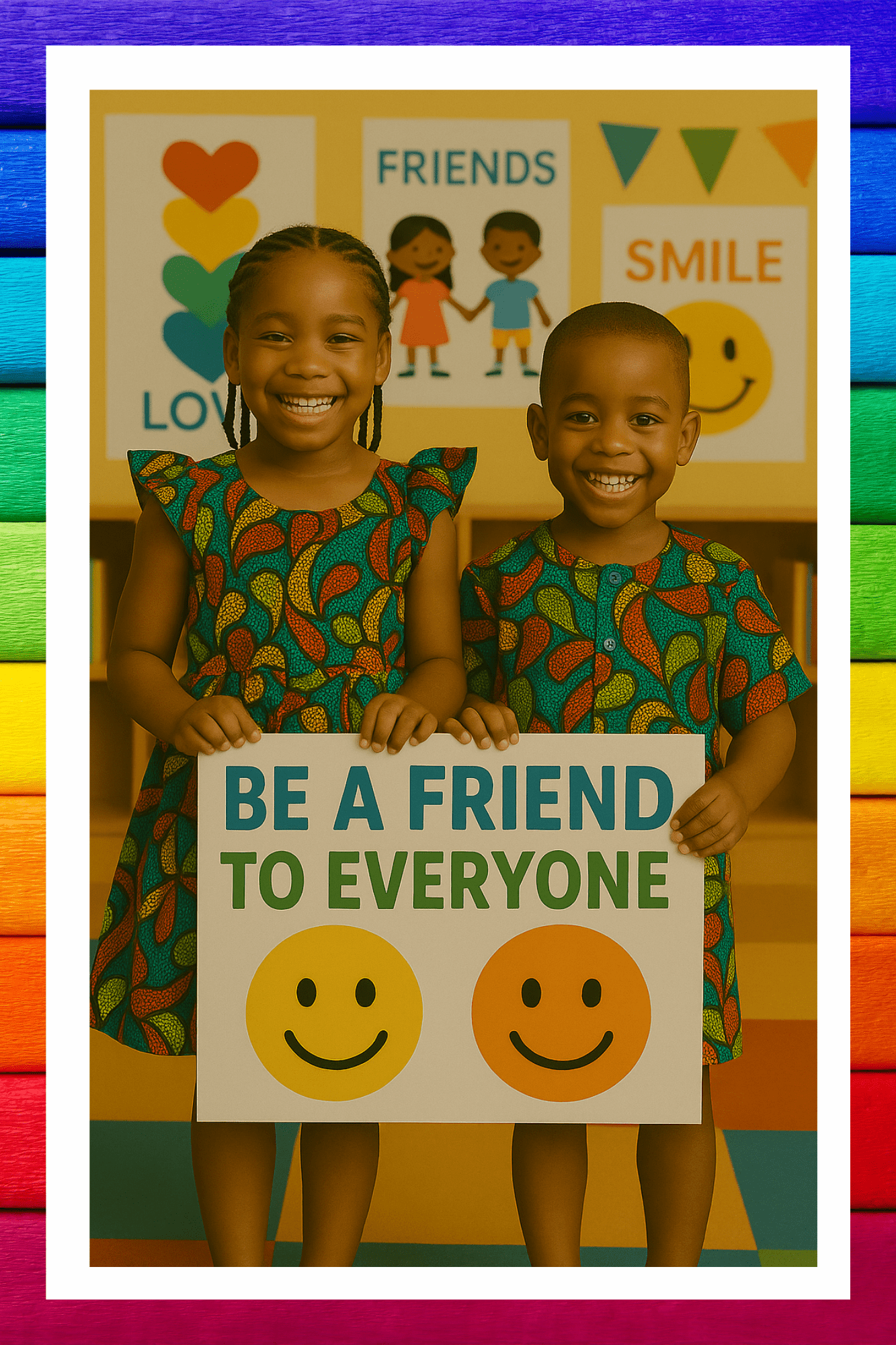 Be a friend to everyone- A.I Motivational Posters