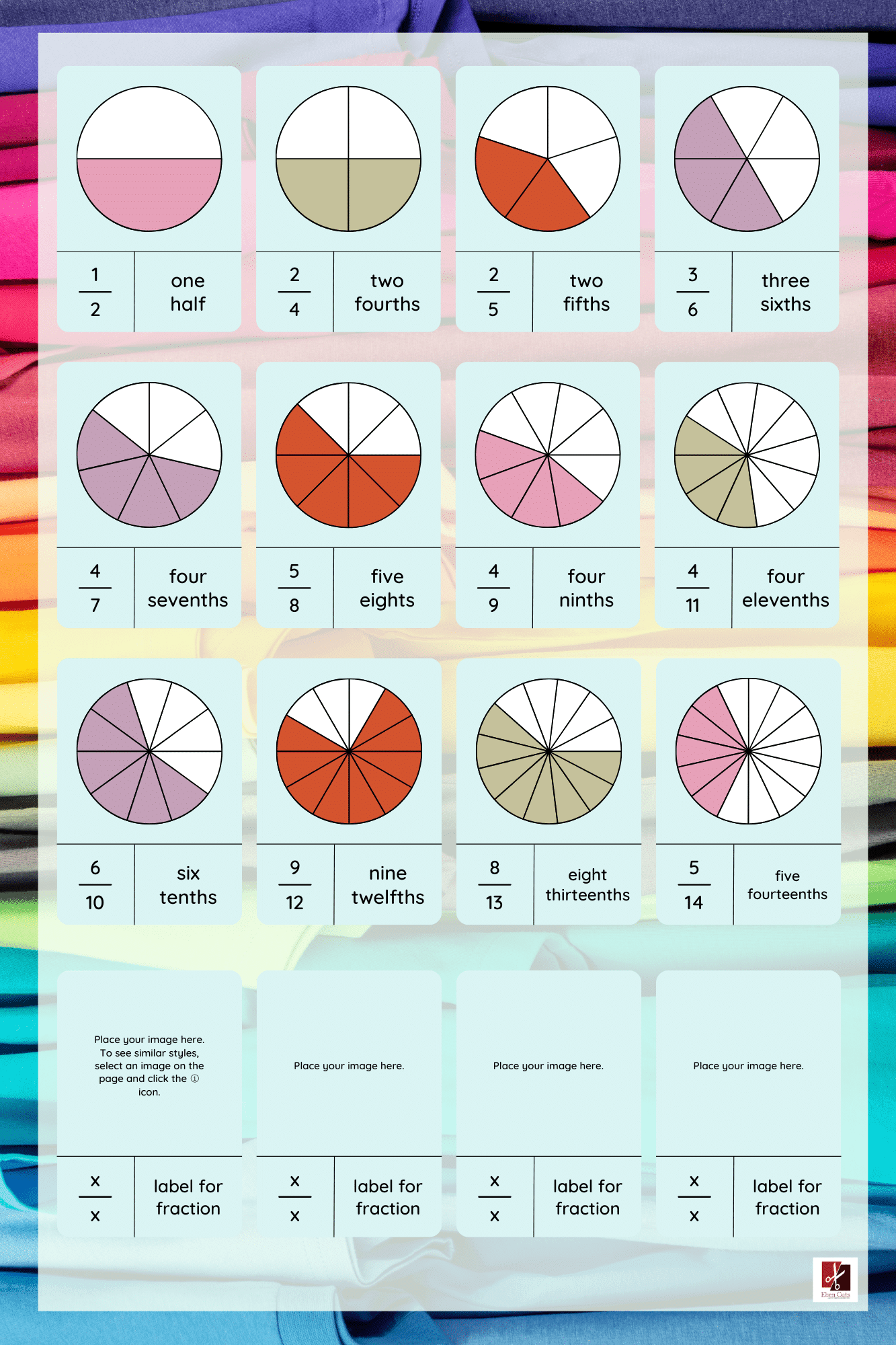 "Fraction" -Classroom Instructional Posters