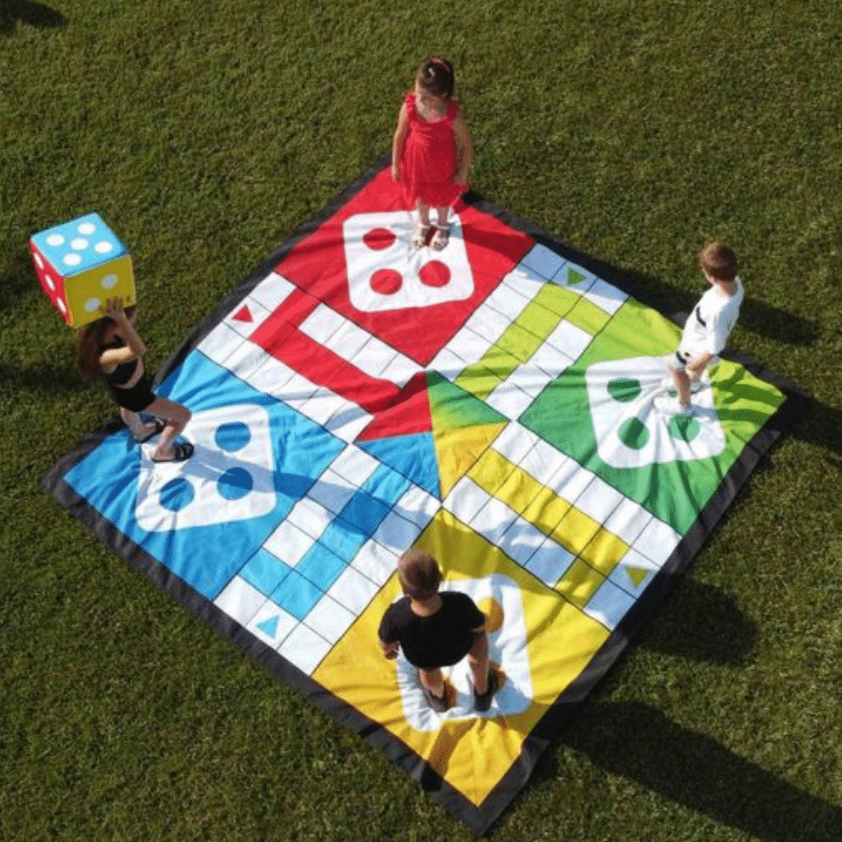 "Life-size interactive board hopscotch jumping game - "Available in sticker and Flex" ACTIVITY GAME