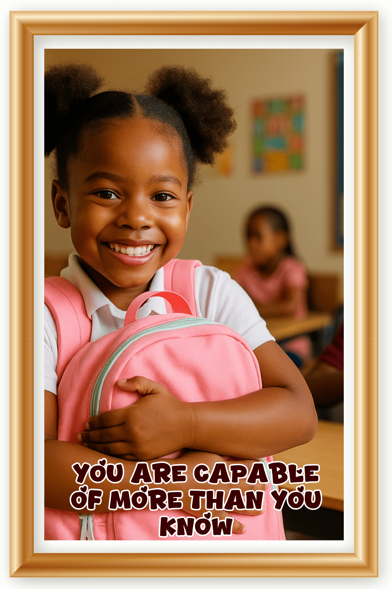 You are a capable of more than you know- A.I Motivational Posters