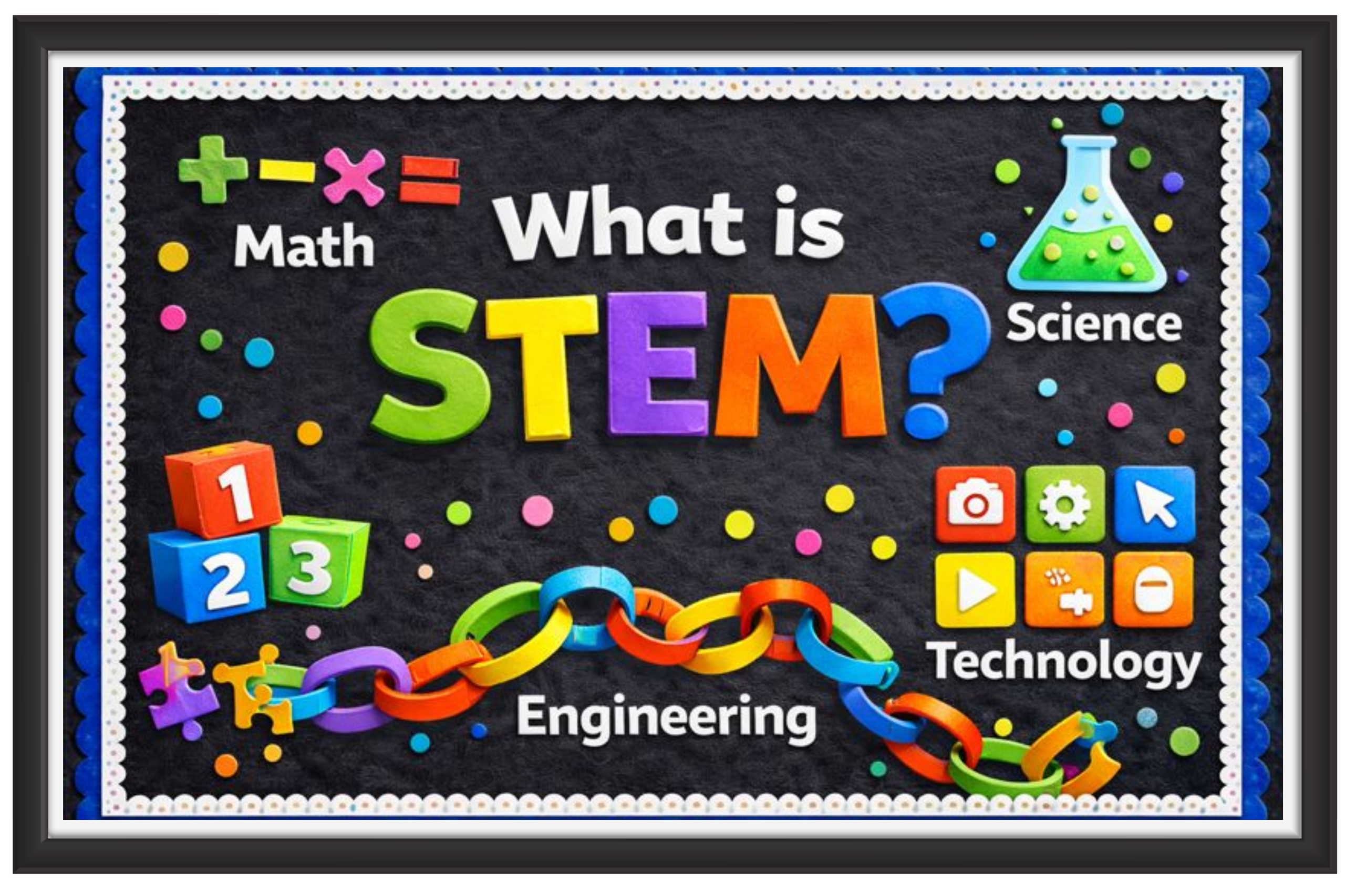'What is Stem?'-Classroom Display Flex Banner(6ft by 4ft)